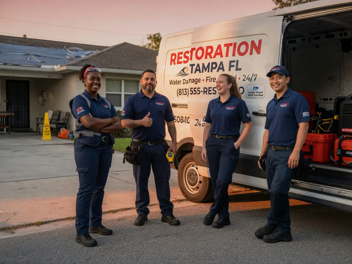 Water Damage Restoration company in Hilbert, WI